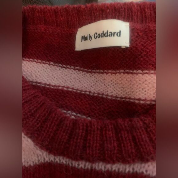 Molly Goddard New Striped Wool Vest Size L - Picture 9 of 12